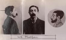 Edward Nathan-Ganz. © Staatsarchiv Hamburg, Signatur 331-3-1063: Sammlung von Fotos von Anarchisten für das »Anarchisten-Album«