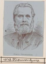 Ferdinand Domela Nieuwenhuis. © Staatsarchiv Hamburg, Signatur 331-3-1063: Sammlung von Fotos von Anarchisten für das »Anarchisten-Album«