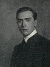 Karl Reschreither. Foto in: Moderne illustrierte Zeitung für Reise und Sport (Wien) 14. Jg. H. 15 (1. August 1914), S. 21