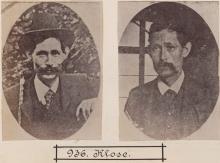 Richard Klose. © Staatsarchiv Hamburg, Signatur 331-3-1063: Sammlung von Fotos von Anarchisten für das »Anarchisten-Album«