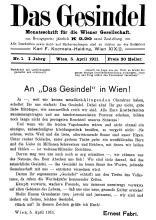 Das Gesindel 1911