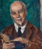 Friedrich Eckstein. Gemälde von Broncia Koller-Pinell (1863–1934). Quelle: Wikipedia