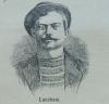 Luigi Lucheni, Zeichnung in: Freiheit. Internationales Organ der Communistischen Anarchisten deutscher Sprache (New York), 20. Jg., Nr. 46 (16. November 1898), S. 3