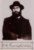 Władysław Gumplowicz, © Staatsarchiv Hamburg, Signatur 331-3-1063: Sammlung von Fotos von Anarchisten für das »Anarchisten-Album«