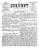 Die Zukunft Nr. 01 10. October 1879